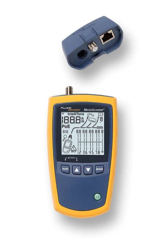 Fluke Networks MicroScanner2 Kabeltester